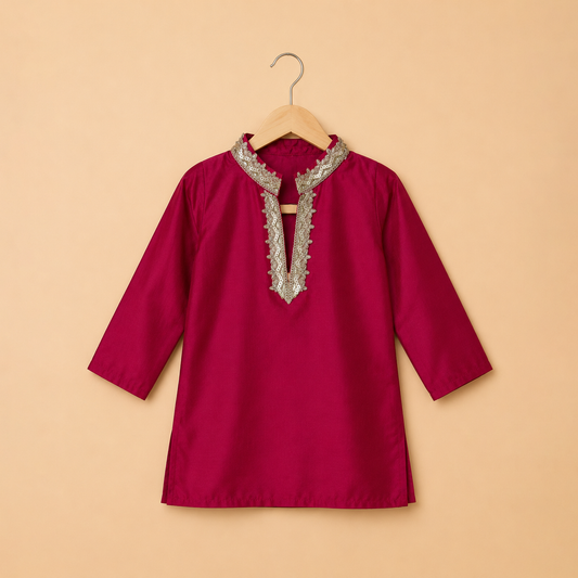 Noor Rani Pink Kurta Set