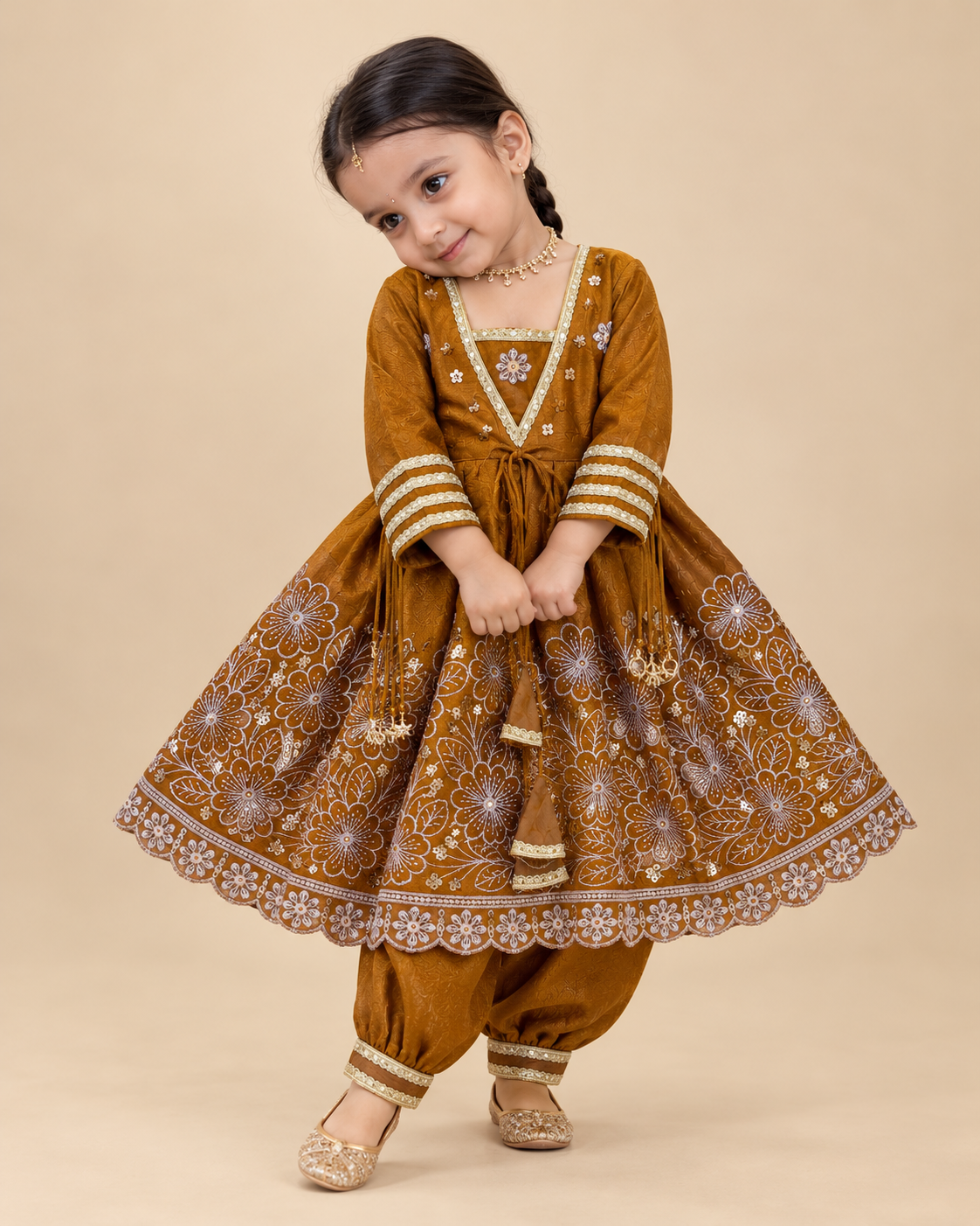 Jhilmil Sitara Anarkali Set