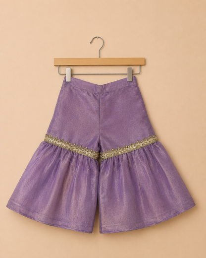Lilac Noor Sharara Set