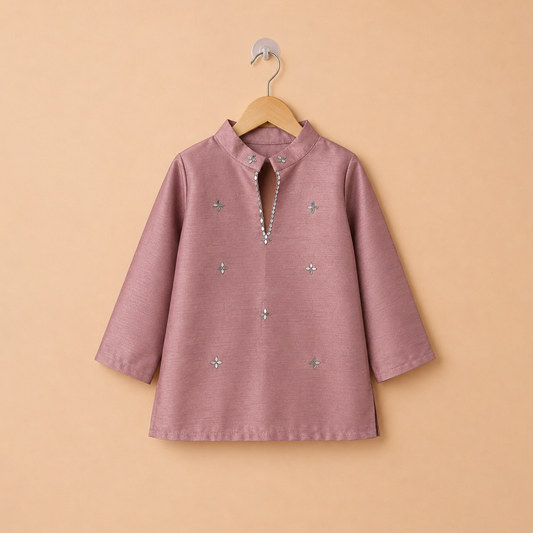 Mauve Majesty Kurta Set