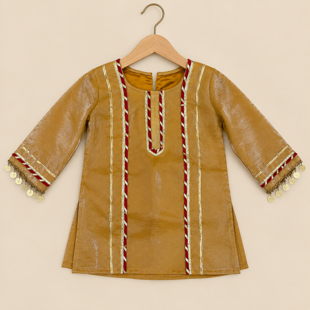 Golden Farshi Salwar Set