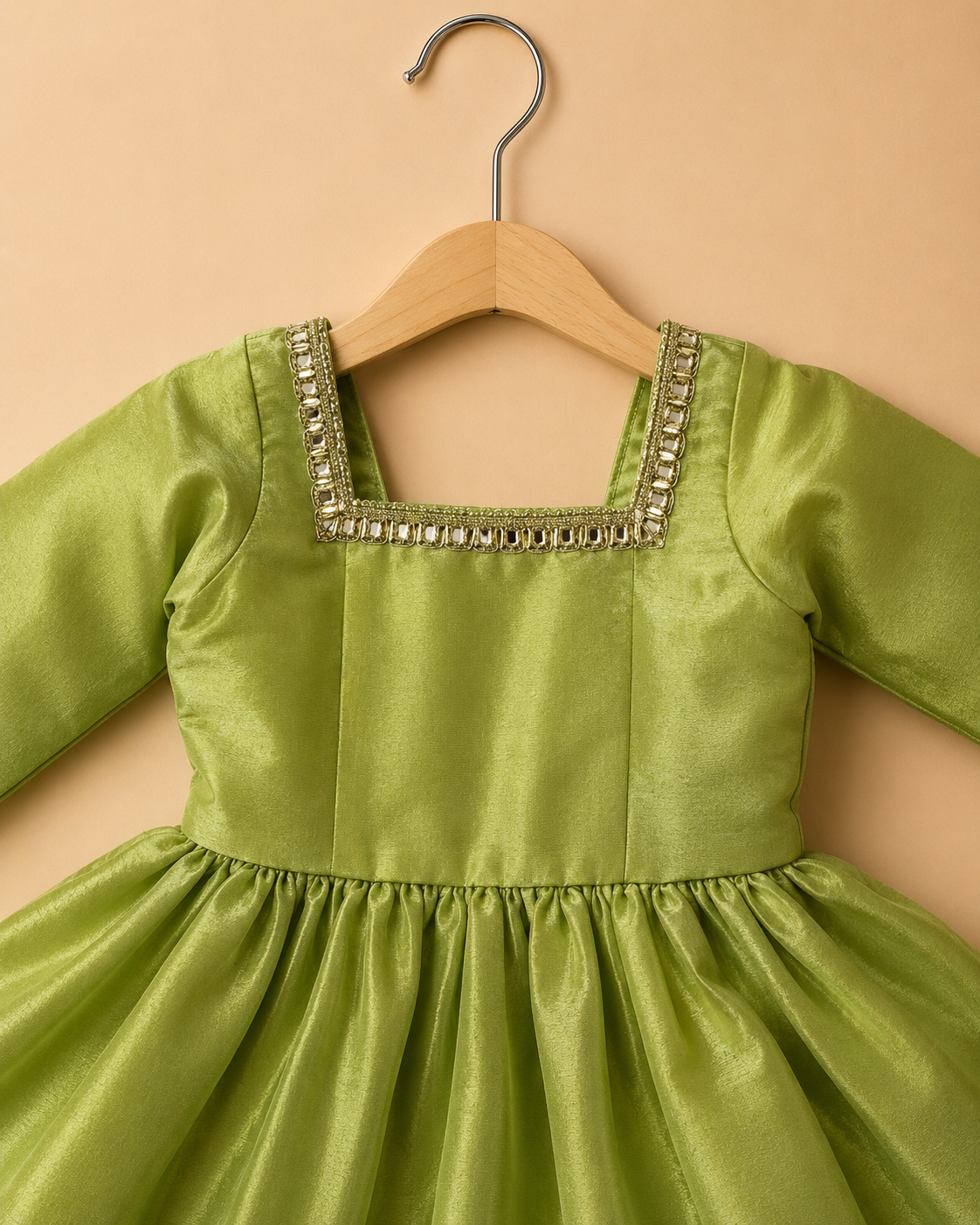 PISTACHIO GRACE ANARKALI SET