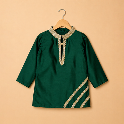 Emerald Green Kurta Set
