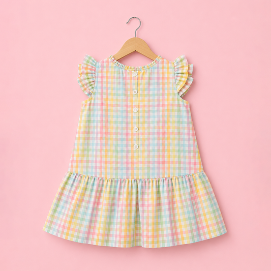 Meadow ruffle dress