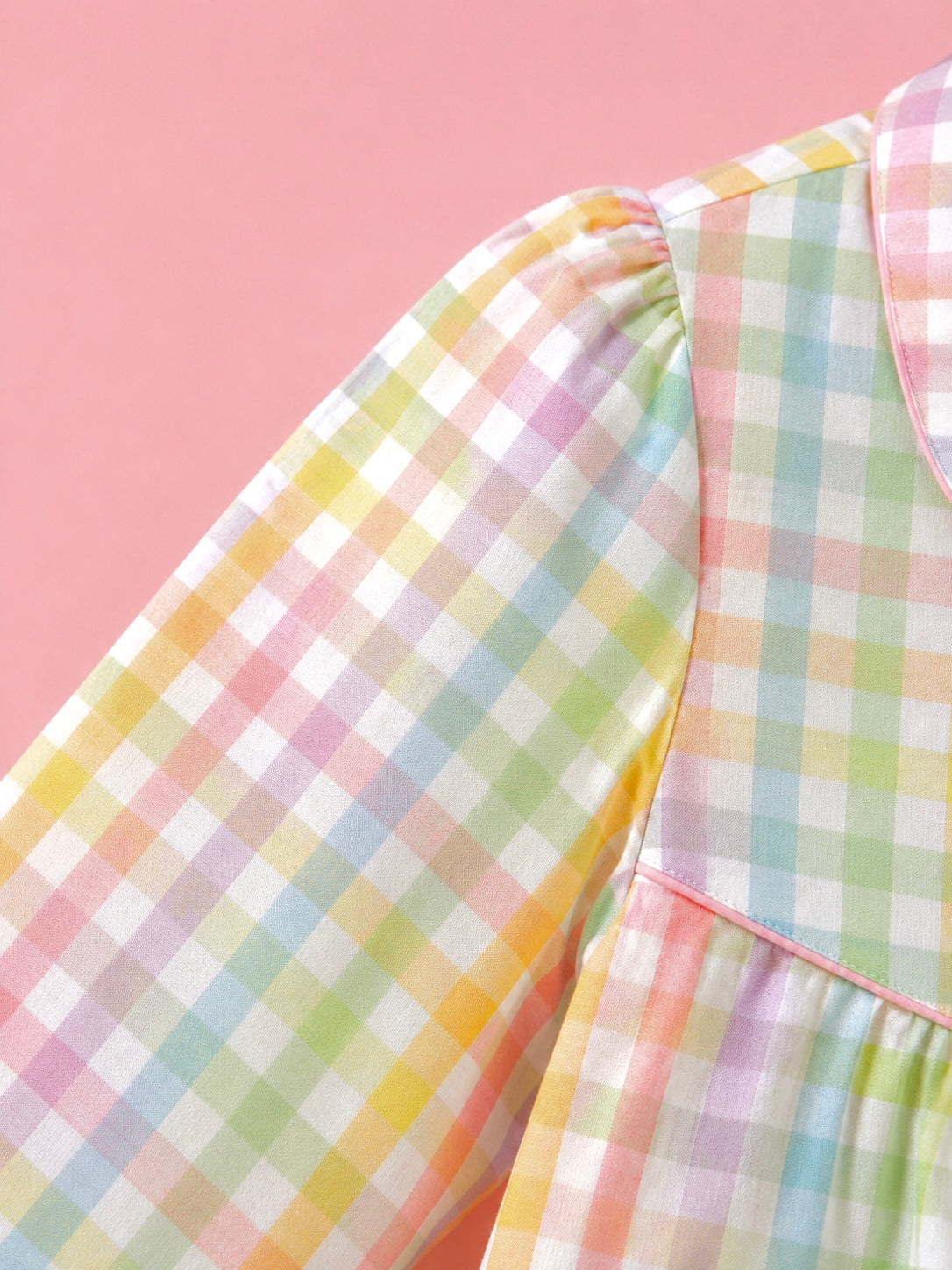 Pink Gingham Co-ord Set