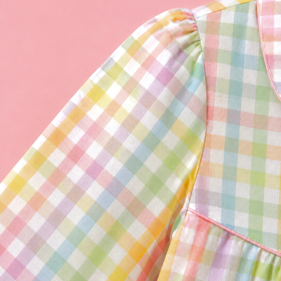 Pink Gingham Co-ord Set