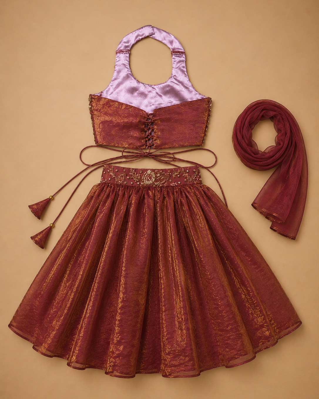 Zarina Lehnga Set