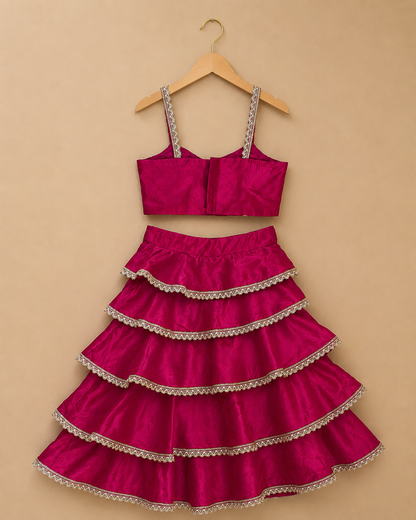 Raniya Teired lehenga set