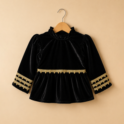 Velvet Charm Lehenga set