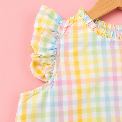 Meadow ruffle dress
