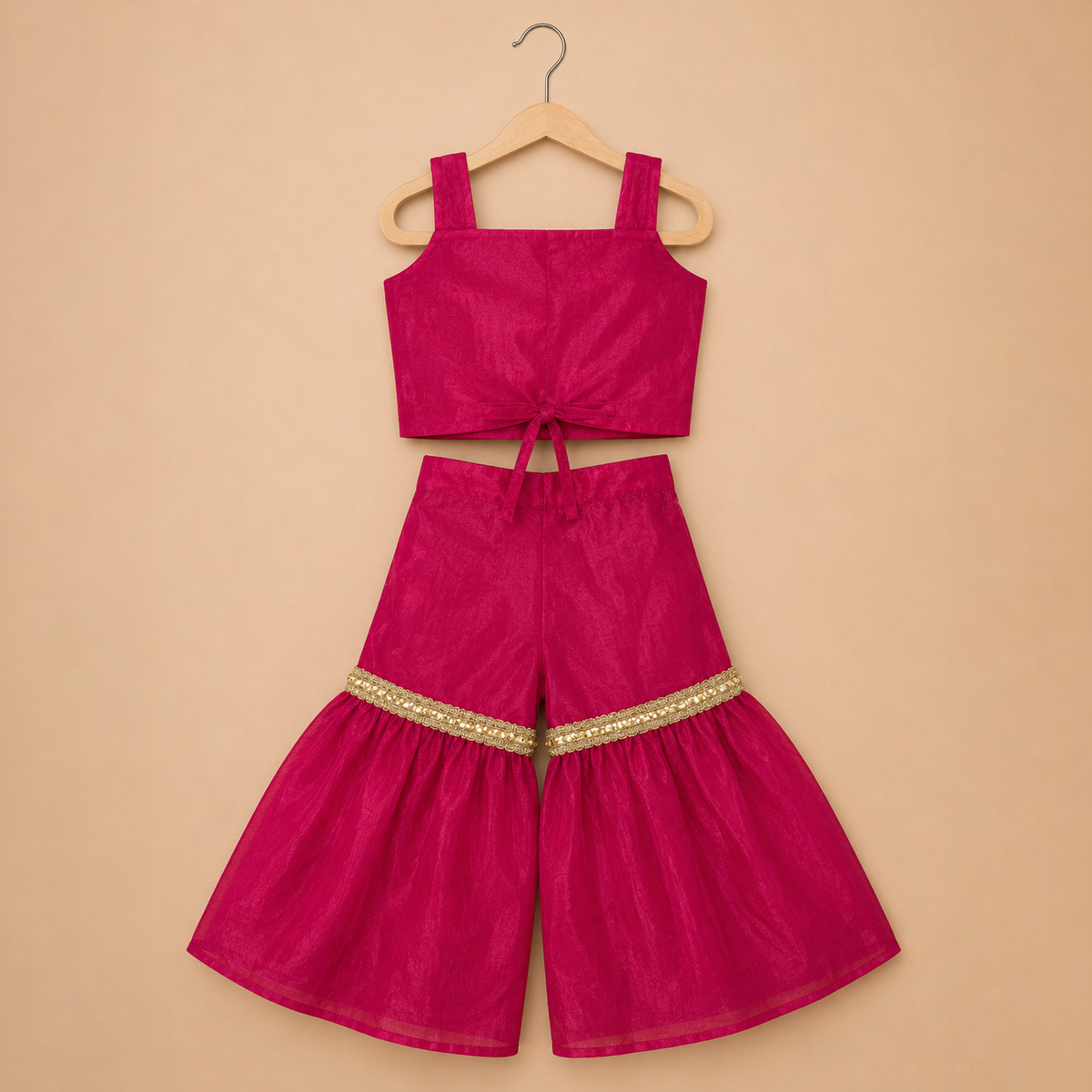 Fuchsia Gulabi Sharara Set
