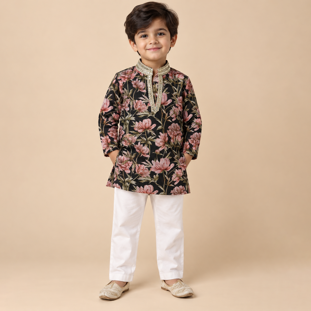 Phoolwari Kurta Set