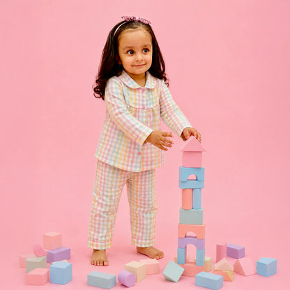 Pink Gingham Co-ord Set