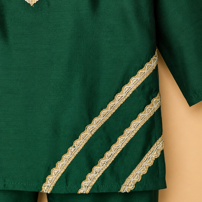 Emerald Green Kurta Set
