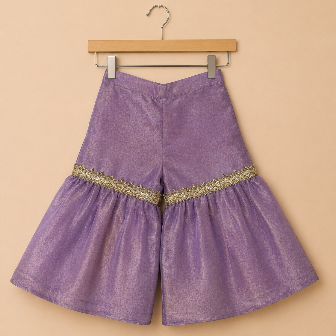 Lilac Noor Sharara Set