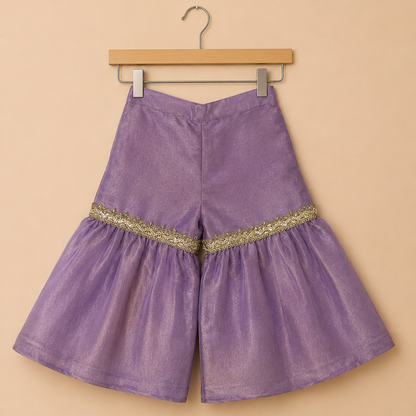 Lilac Noor Sharara Set