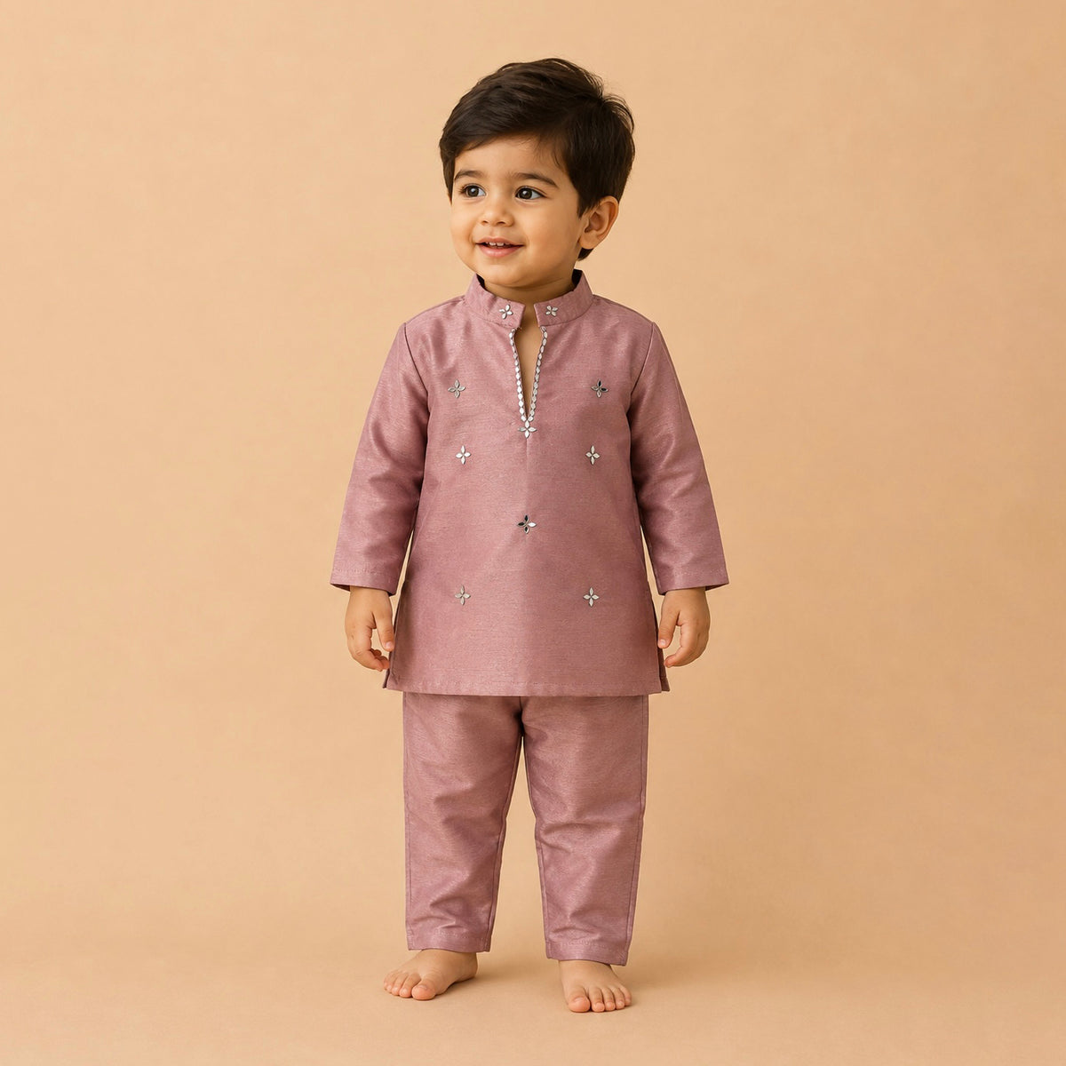 Mauve Majesty Kurta Set