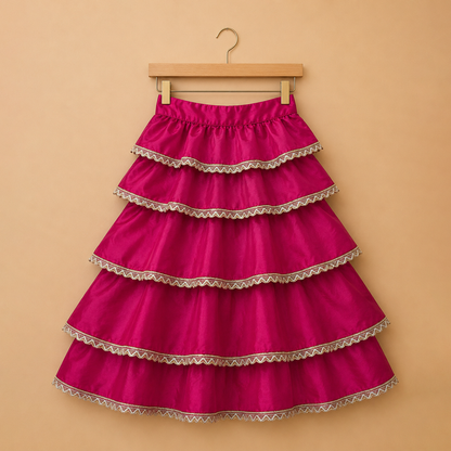 Raniya Teired Lehenga Set