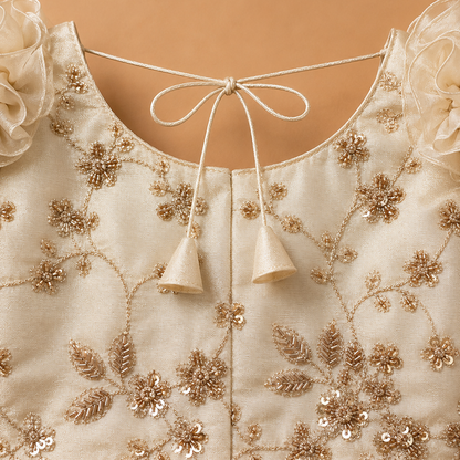 Moonlit Ivory Lehenga Set