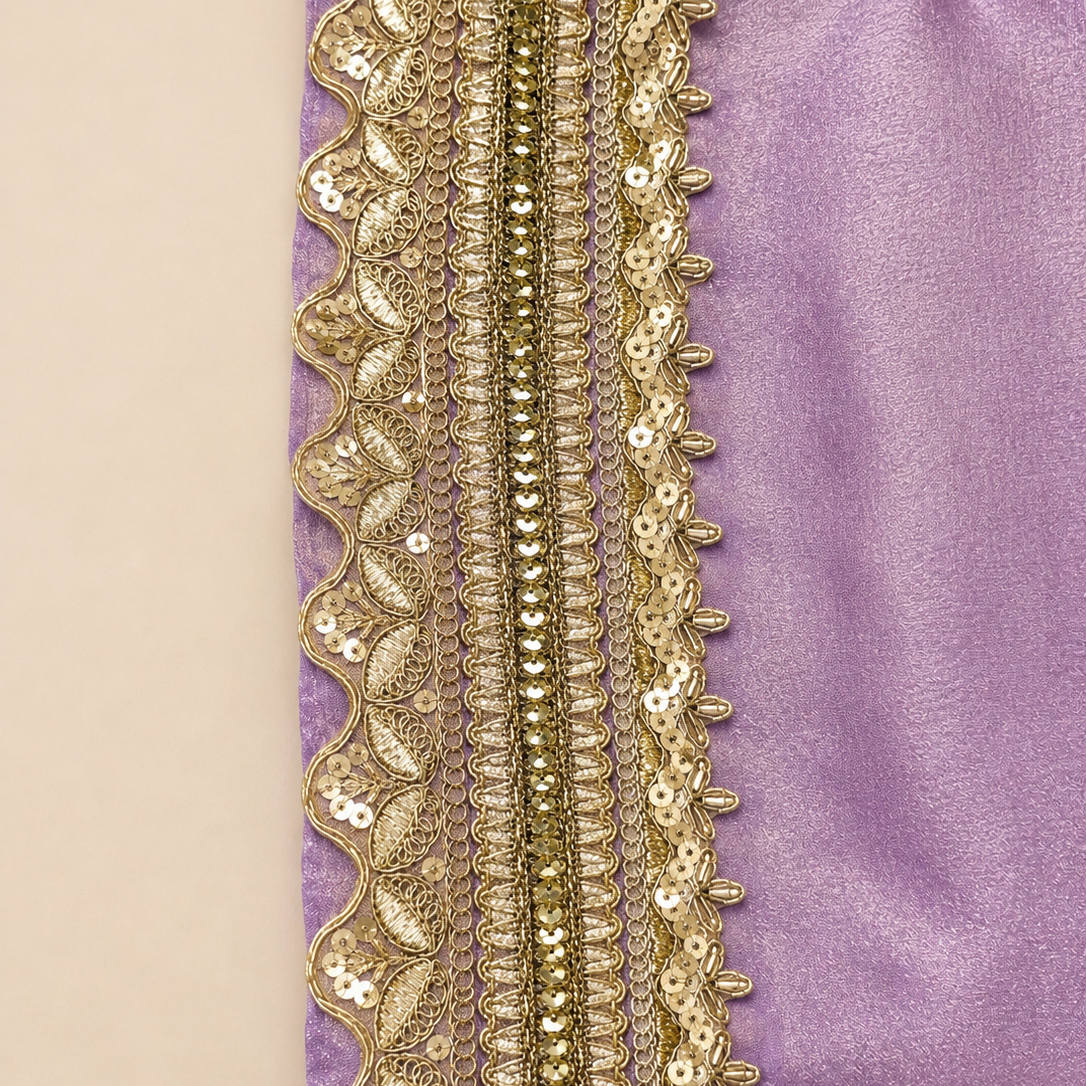 Lilac Noor Sharara Set