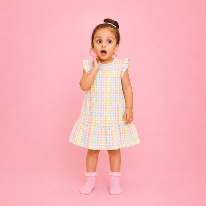 Meadow ruffle dress