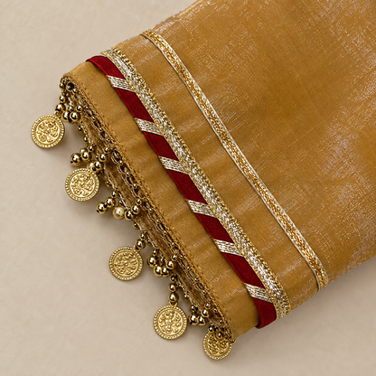 Golden Farshi Salwar Set