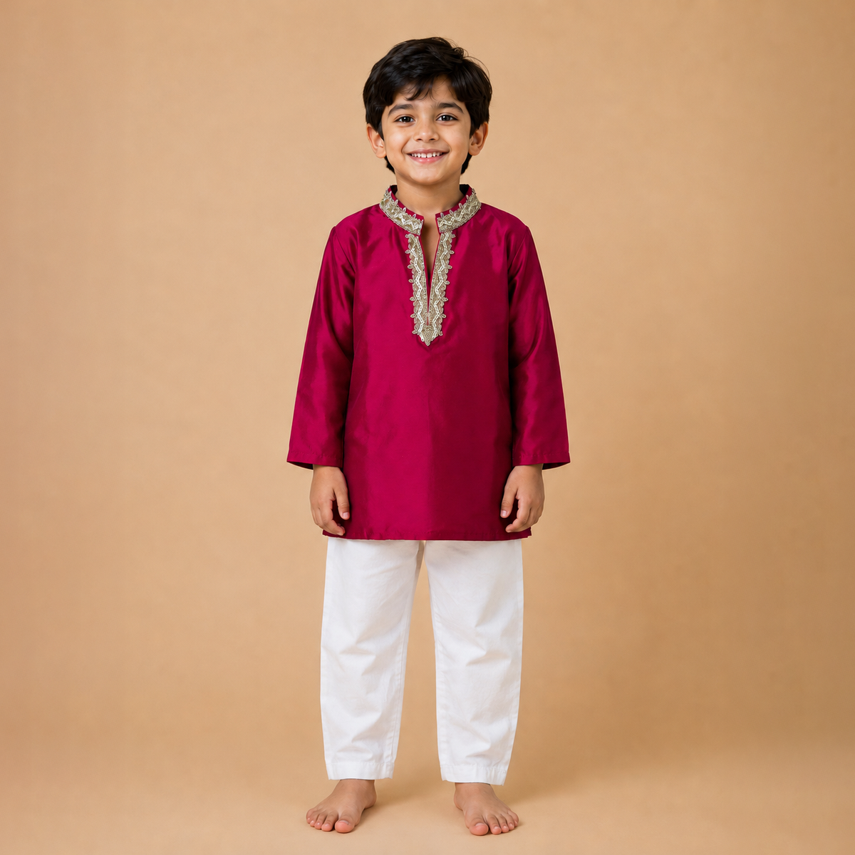 Noor Rani Pink Kurta Set