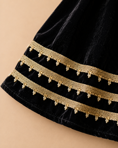 Velvet Charm lehenga set