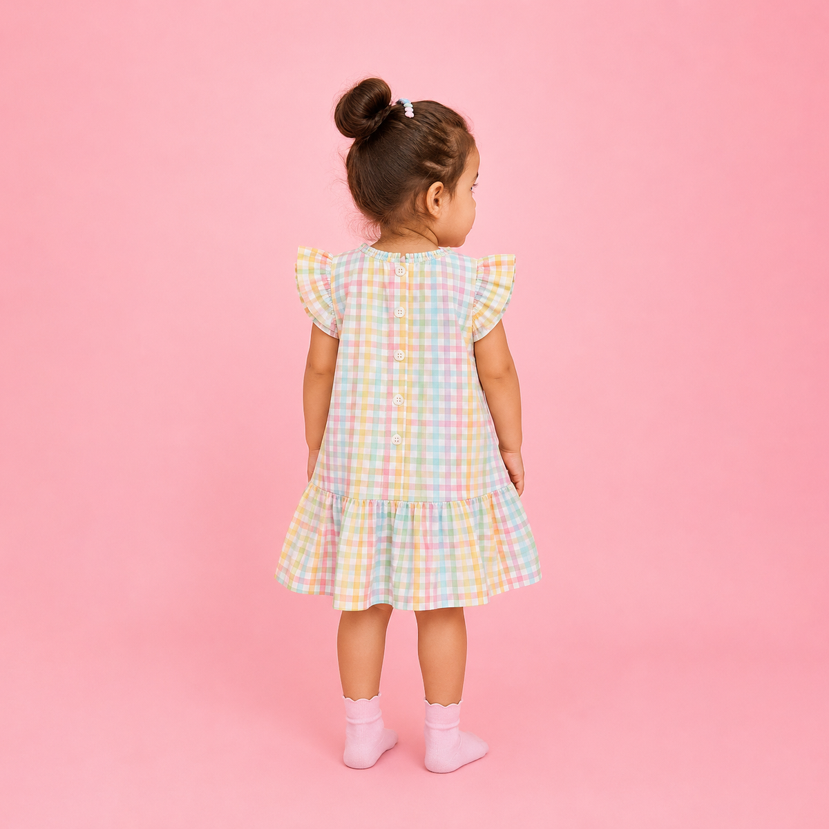 Meadow ruffle dress