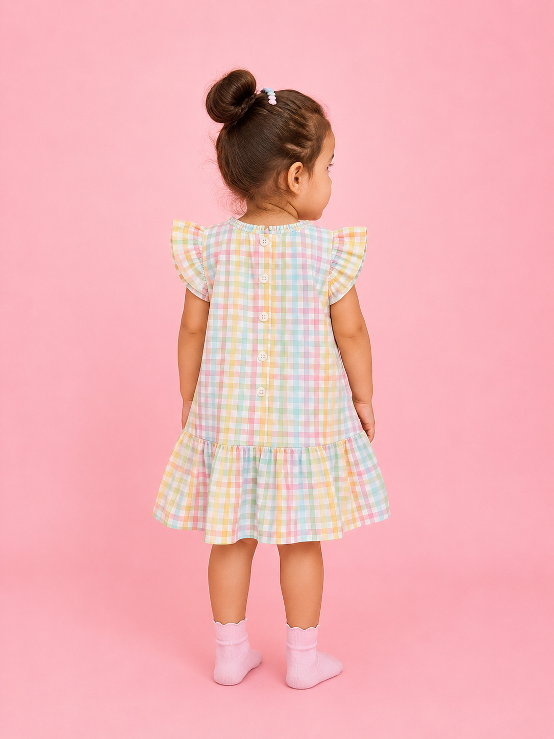 Meadow ruffle dress