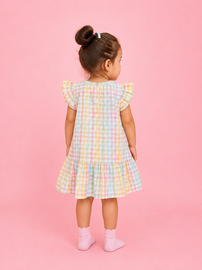 Meadow ruffle dress