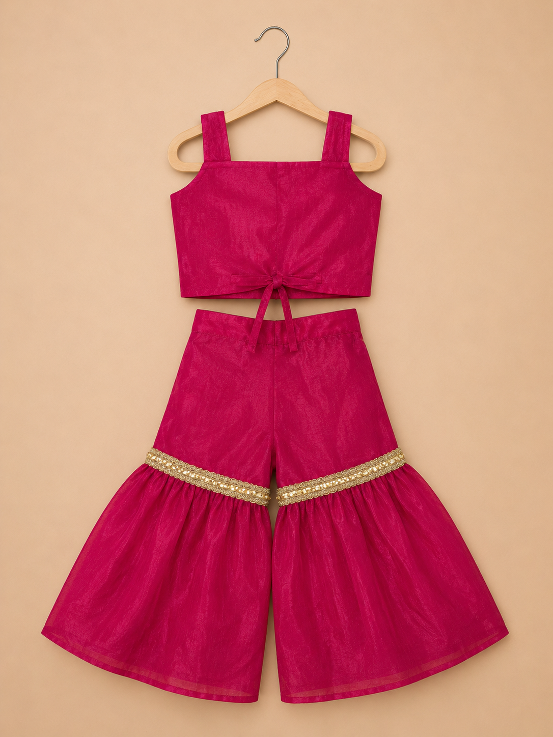 Fuchsia Gulabi Sharara Set