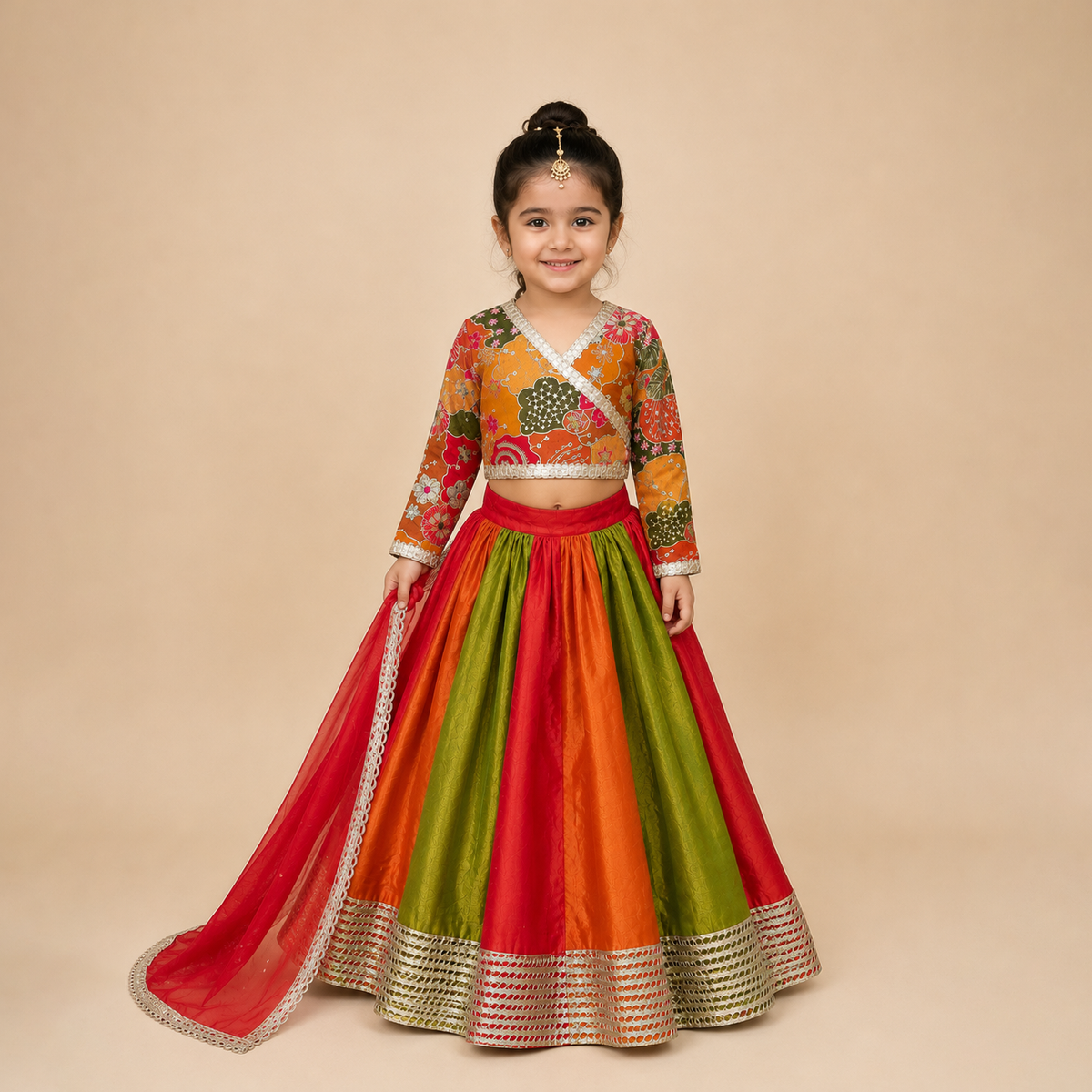 Little Rangrez Lehenga Set