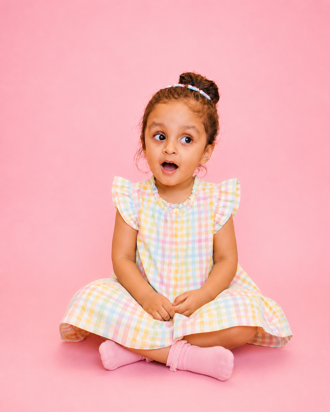 Meadow ruffle dress