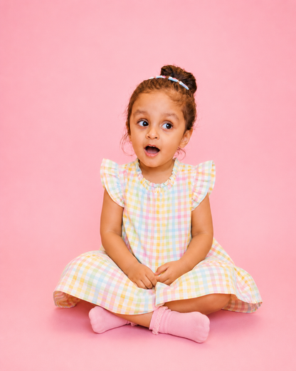 Meadow ruffle dress