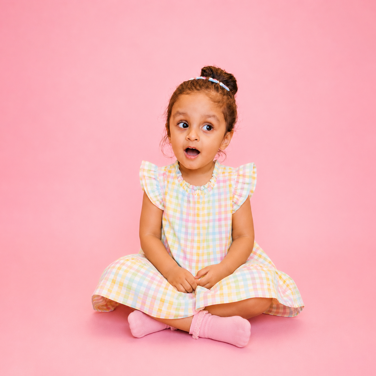 Meadow ruffle dress