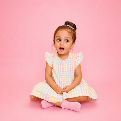 Meadow ruffle dress