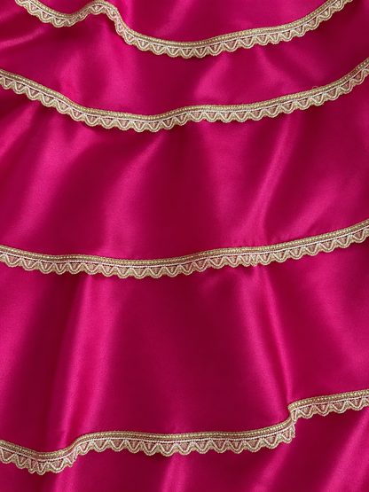 Raniya Tiered Lehenga Set
