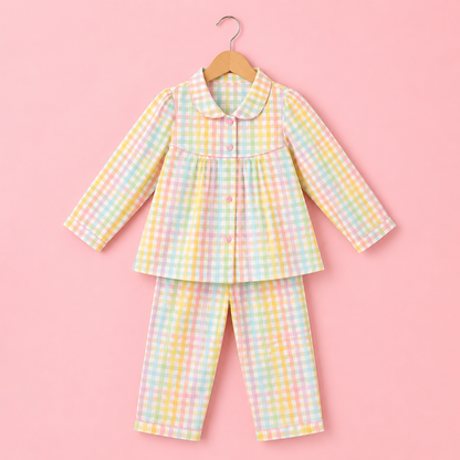 Pink Gingham Co-ord Set
