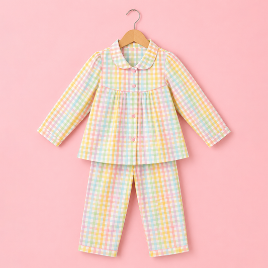 Pink Gingham Co-ord Set