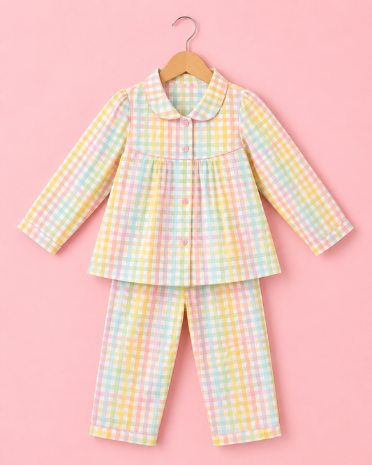 Pink Gingham Co-ord Set