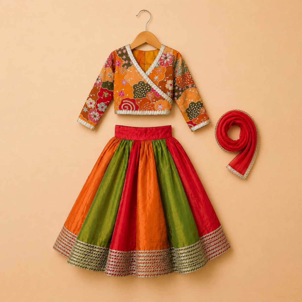 Little Rangrez Lehenga Set
