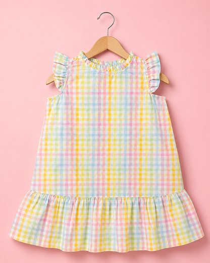 Meadow ruffle dress