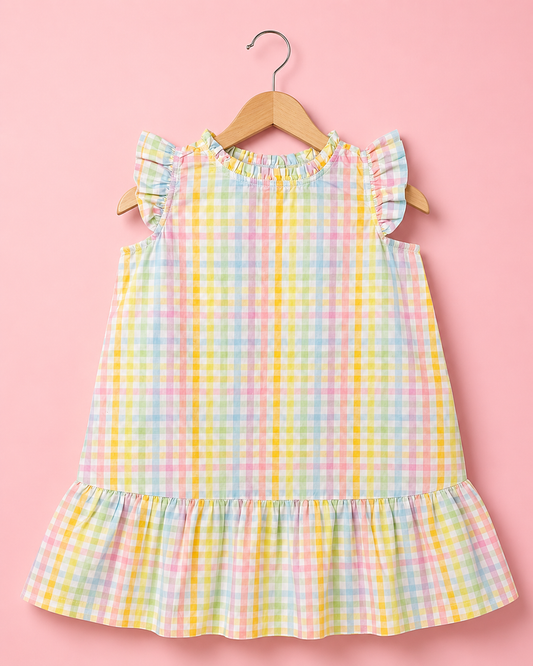 Meadow ruffle dress