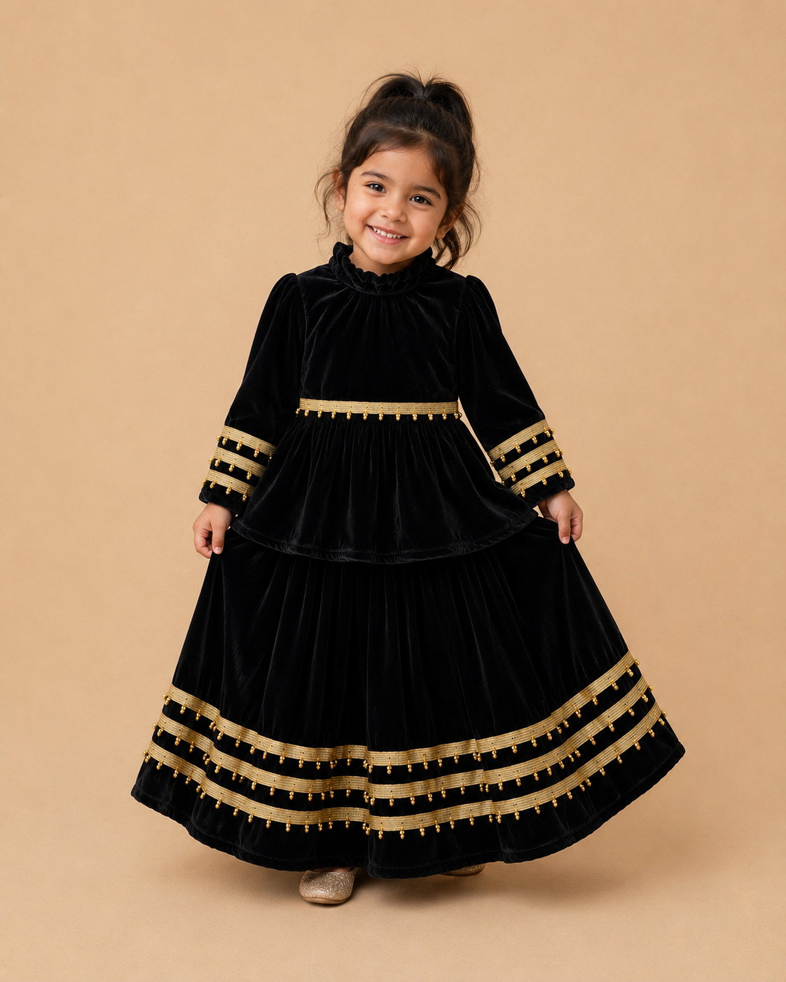 Velvet Charm lehenga set