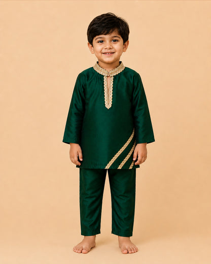 Emerald Green Kurta Set