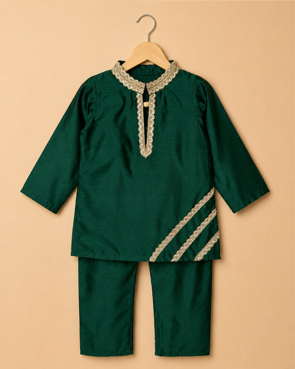 Emerald Green Kurta Set