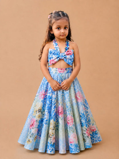 Rosabelle Bow Top & Skirt Set
