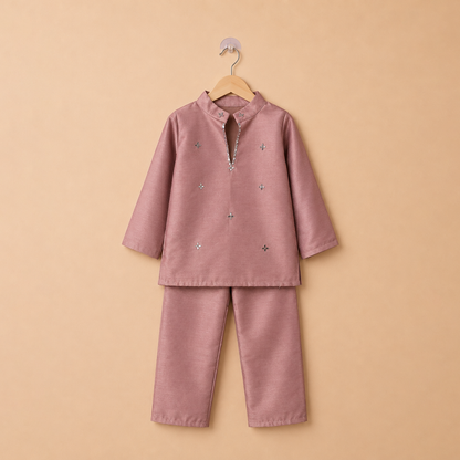 Mauve Majesty Kurta Set