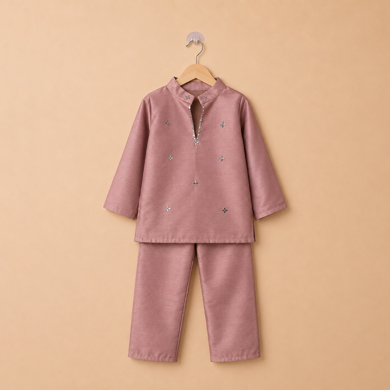 Mauve Majesty Kurta Set